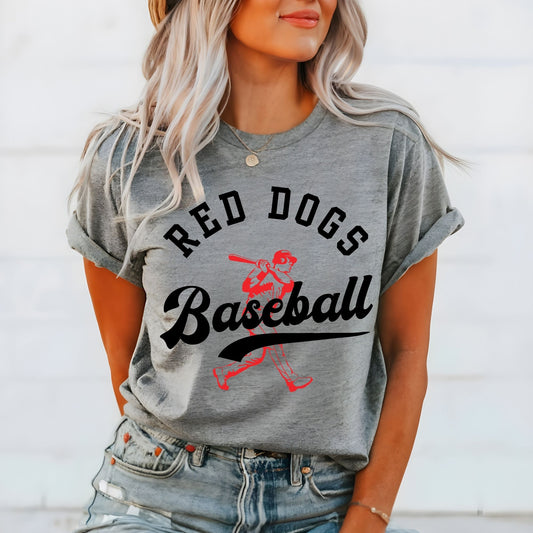 Red Dogs Baseball Vintage