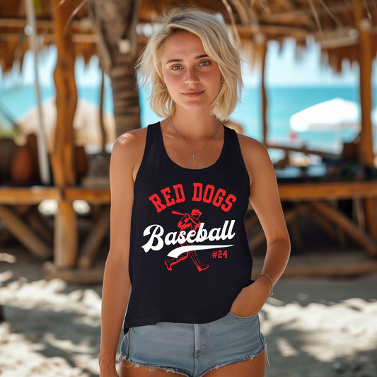Red Dogs Tank Tops