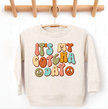 Adoption Gotcha Mommy & Me Crewneck Sweatshirts