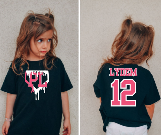 Pink Ladies Diamond Dripping T-Shirt