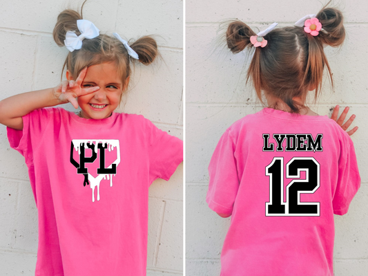 Pink Ladies Diamond Dripping T-Shirt