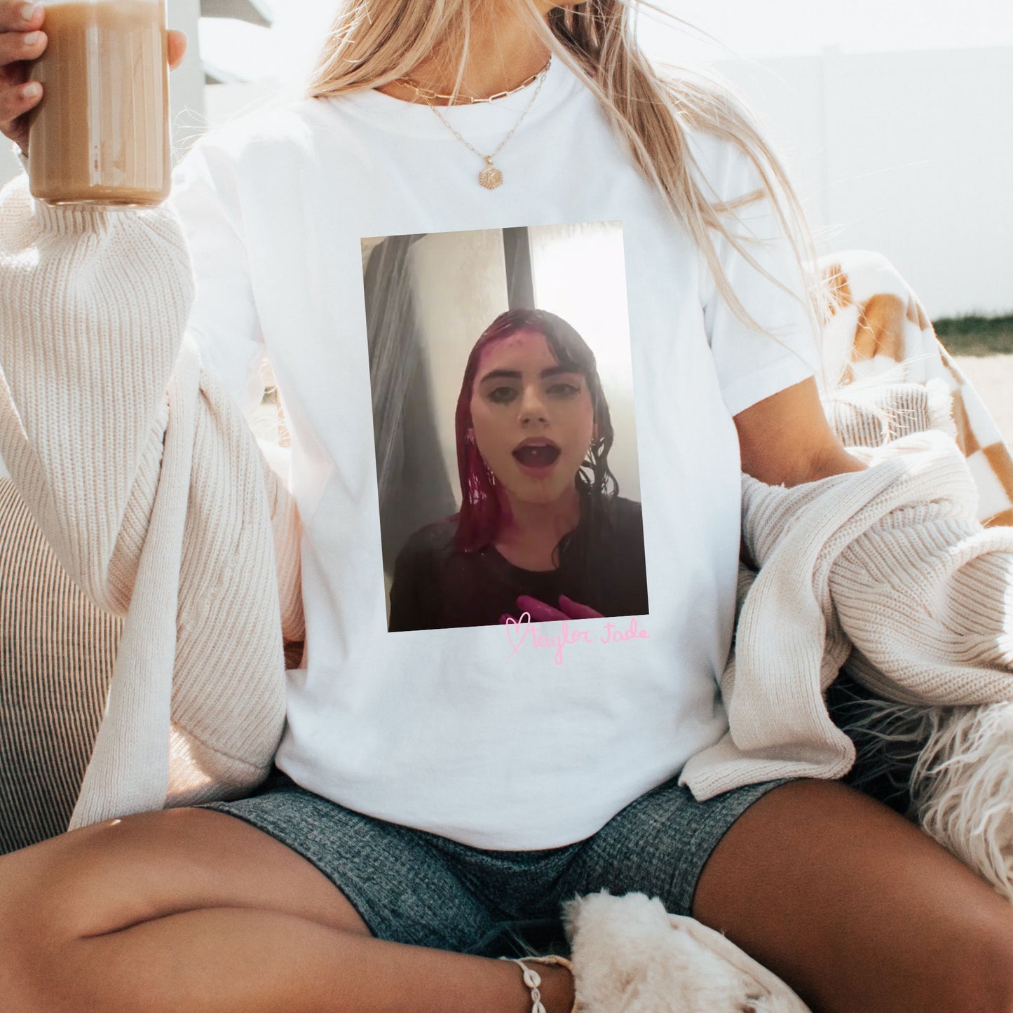 Taylor Jade Shower Pic T-Shirt