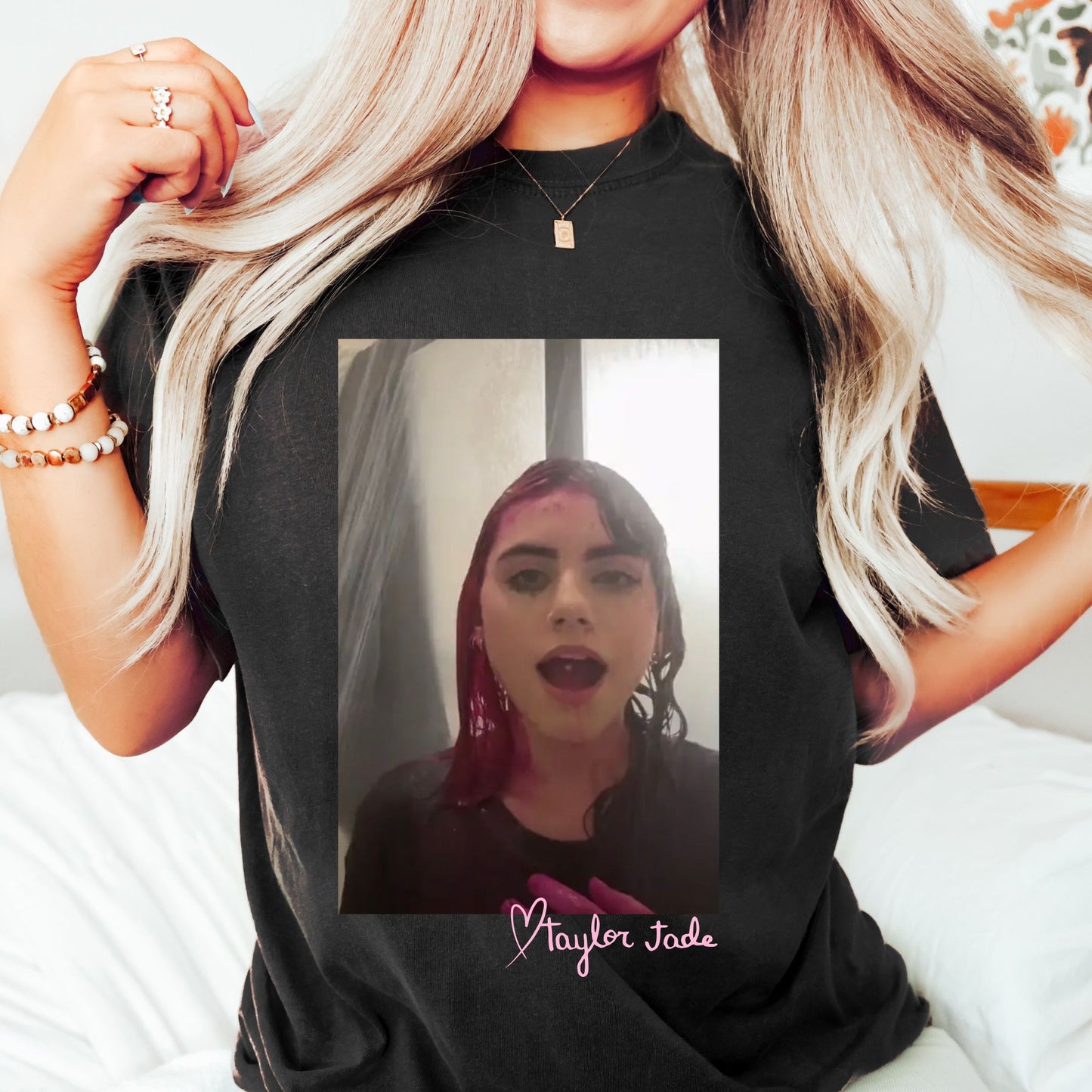Taylor Jade Shower Pic T-Shirt