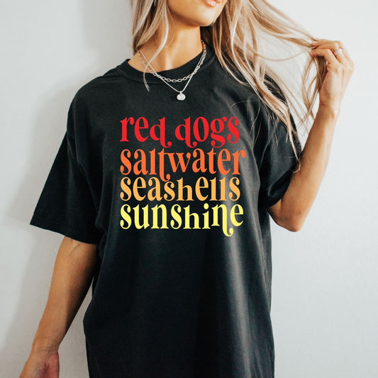 Red Dogs Stacked Beachy