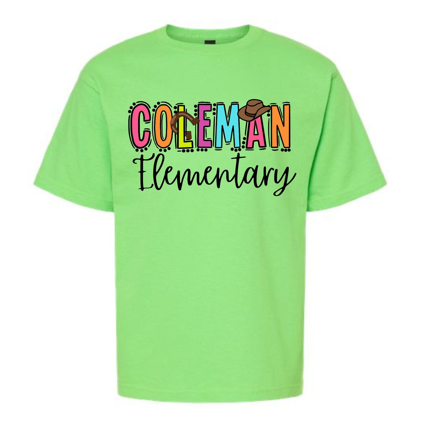 Coleman Elementary Field Trip T-Shirt (Please leave students name in the notes section during checkout)