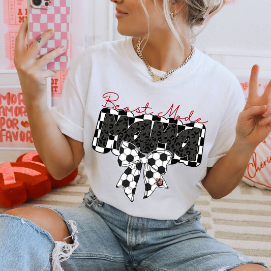 Beast Mode Mama Coquette T-Shirt
