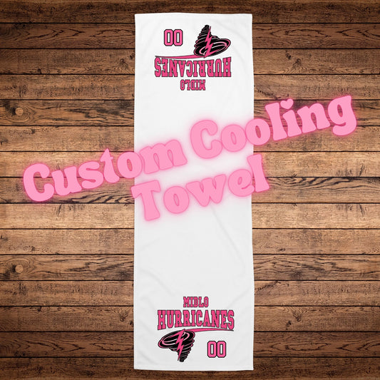 Midlo Hurricanes Custom Cooling Towel
