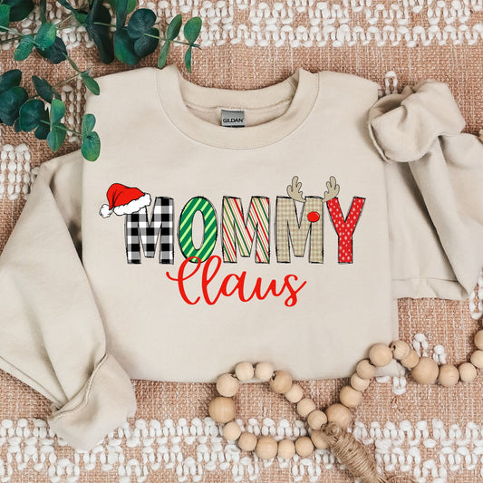 You Choose {Name} Claus Crewneck Sweatshirt