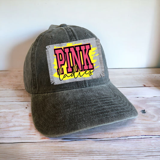 Pink Ladies Baseball Cap