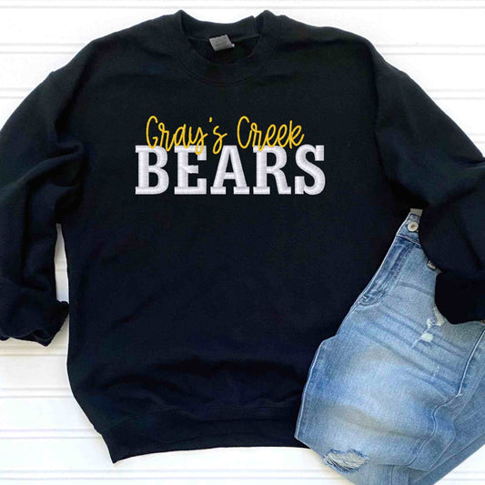 Gray's Creek Bears Crewneck Sweatshirt