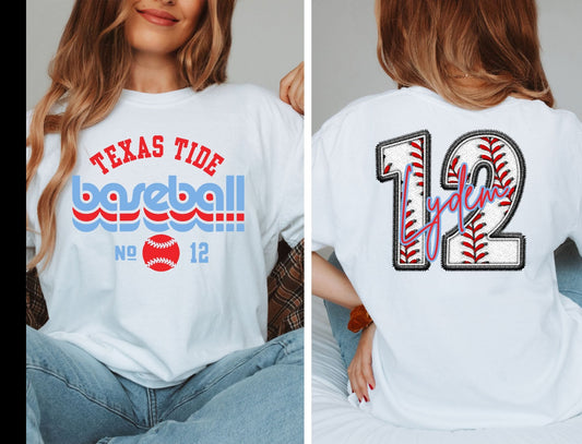 Texas Tide Custom T-Shirt