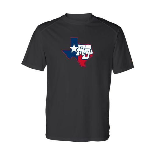 Red Dogs Texas Flag Tee