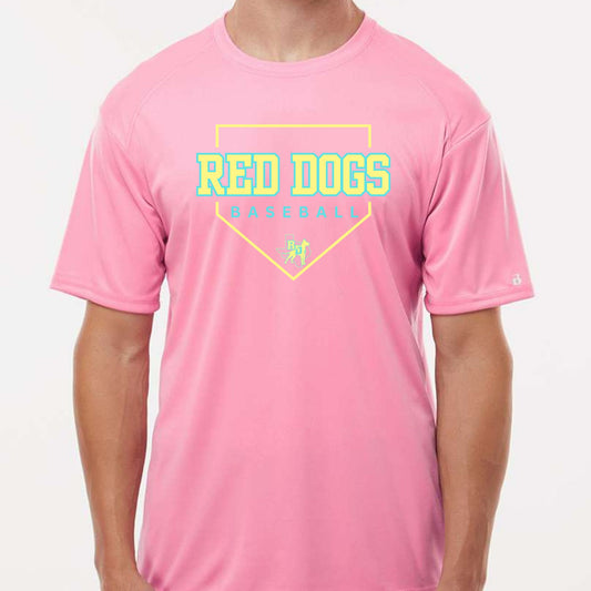 Red Dogs Baseball Dri Fit Tee