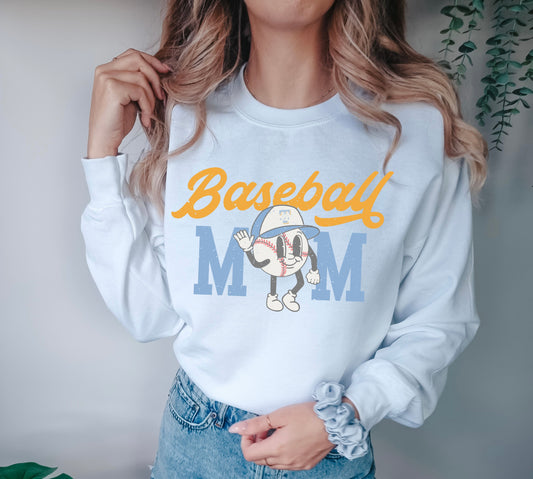 Vintage Custom Baseball Mom