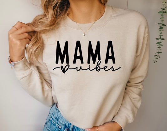 Mama Vibes Crewneck