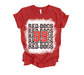 Red Dogs YOU CHOOSE Design Bleached & Sublimated T-Shirts