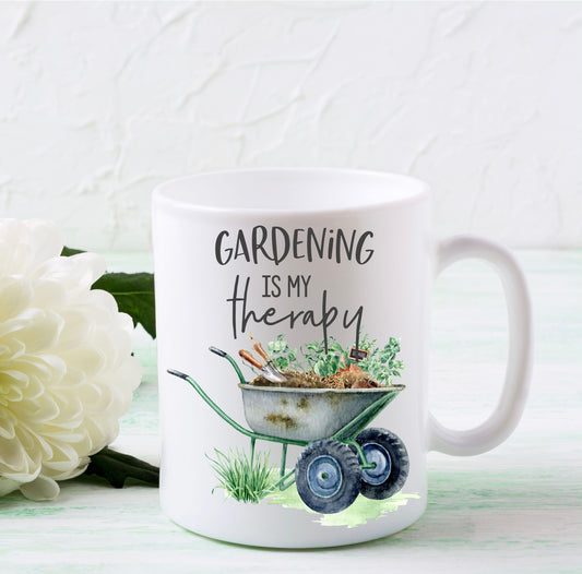 Wheel Barrow Gardening Mug