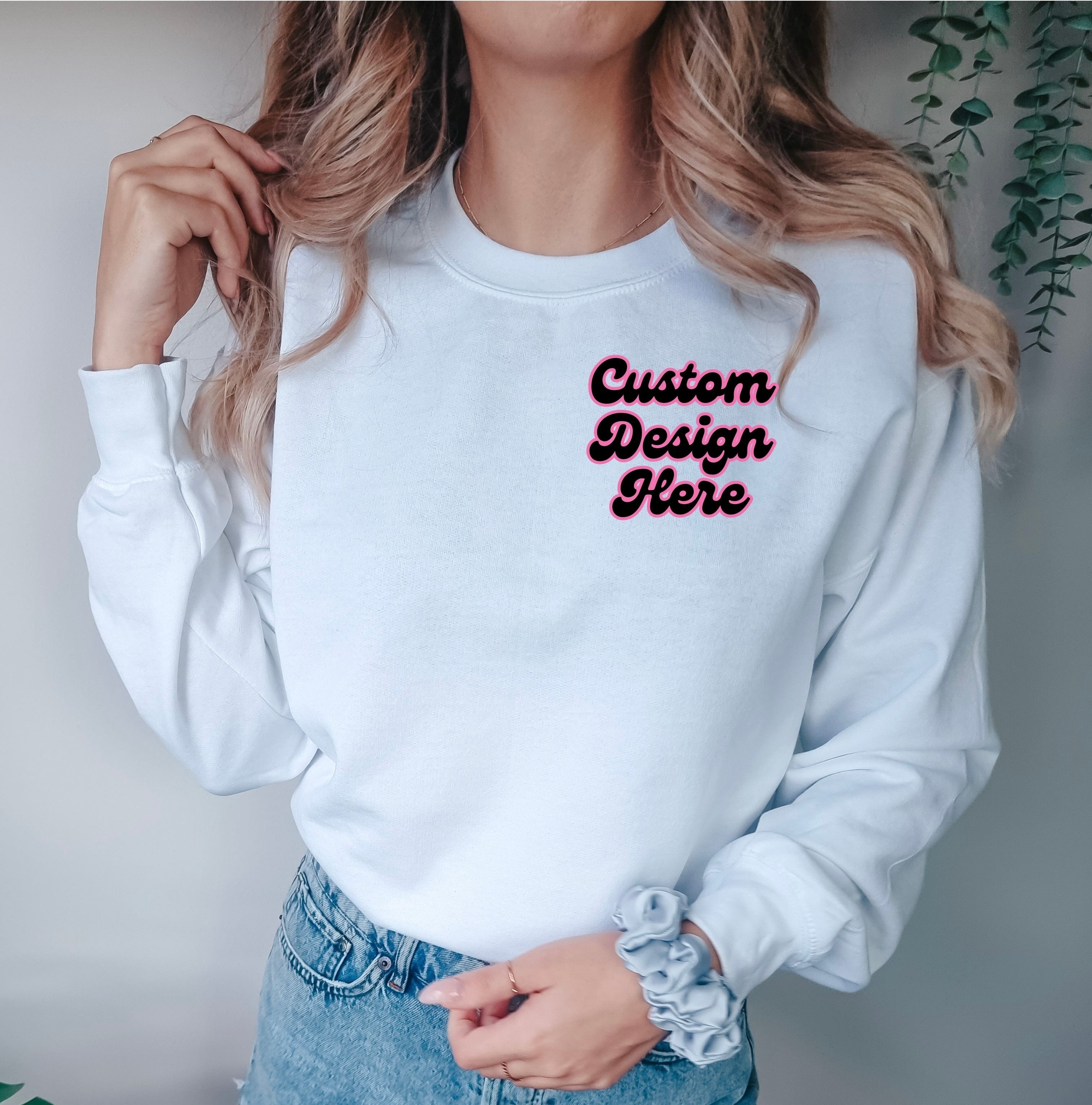 Crewneck discount custom design