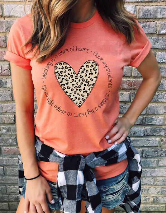 Teaching Is A Work Of The Heart