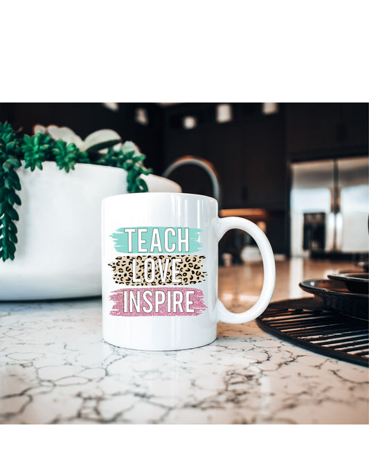 Teach Love Inspire 15 oz Mug